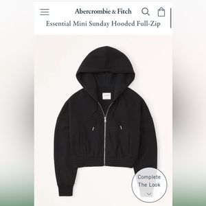 Essential Cinched Hooded Full-Zip